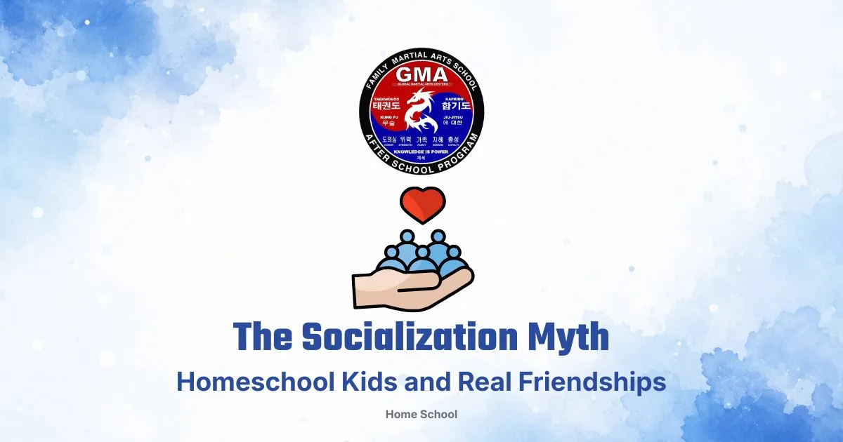 Homeschool socialization myth vs reality — kids building friendships at GMA Gallatin TN