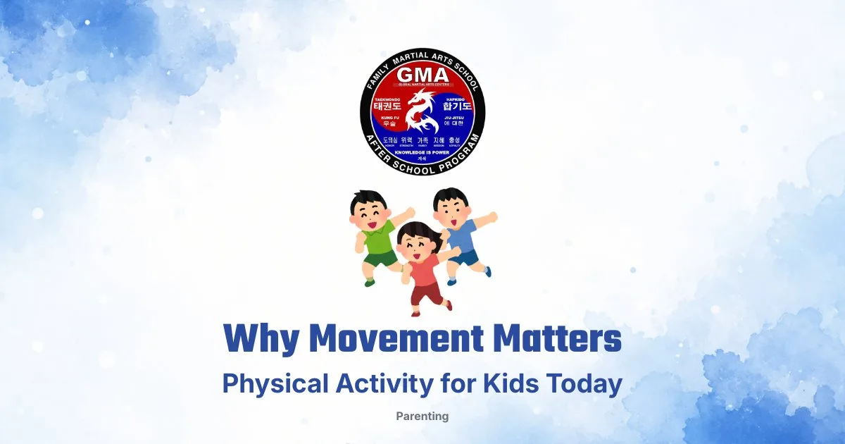 Why physical activity for kids matters — active children at GMA in Gallatin TN