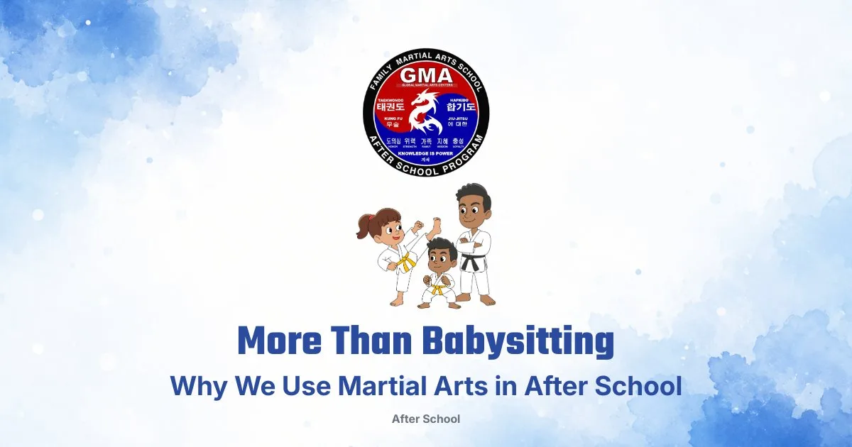 Why GMA uses martial arts not babysitting in after school